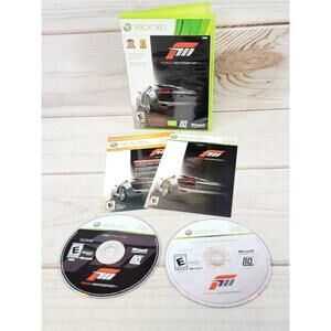 Forza Motorsport 3 Xbox 360 2-Disc Set Complete w/ Manual Racing Video Game